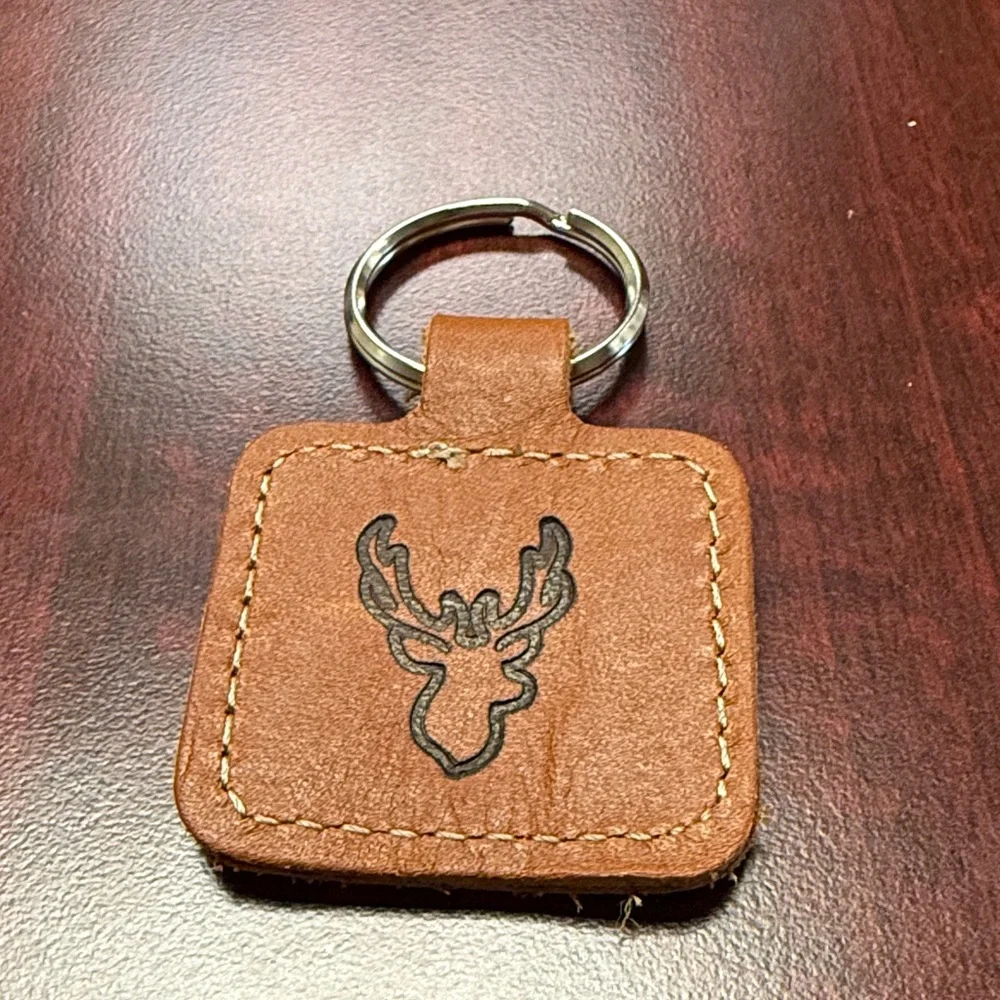 NEW! Tan Leather Key Holder